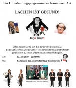 Lachen ist gesund! 02. Juli 2019 Dreieich