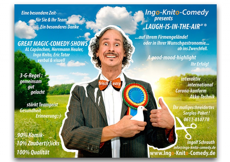 Ingo Knito Comedy Laugh is in the Air Ingo Knito Comedy Laugh is in the Air